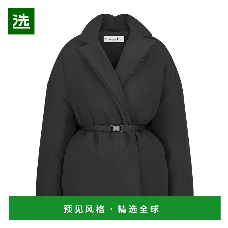 香港直邮Dior 束带派克大衣 517C47A2944西装