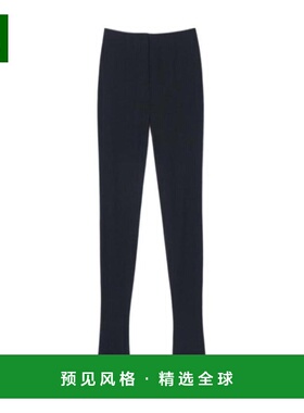 香港直发Jacquemus女士黑色修身弹力裤简约百搭质感213PA01-213