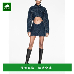 欧洲直邮OFF 女士夹克OWYE044S23DEN0014500 WHITE