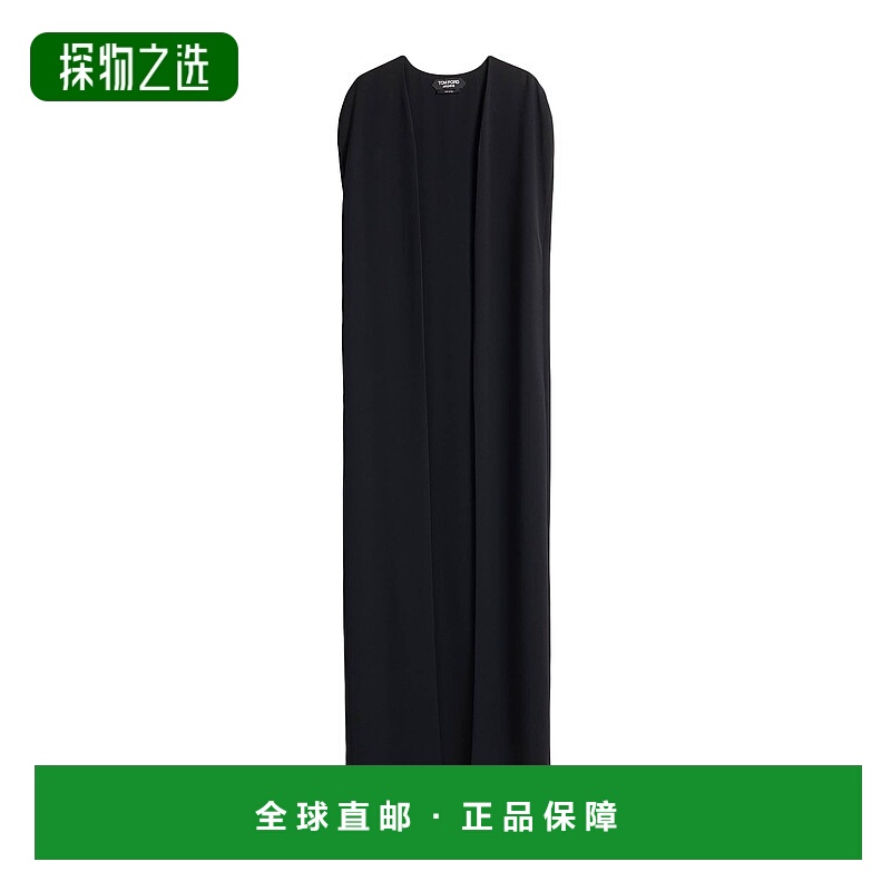 香港直邮Tom Ford 汤姆·福特 女士 披肩 black黑色 舒适时尚