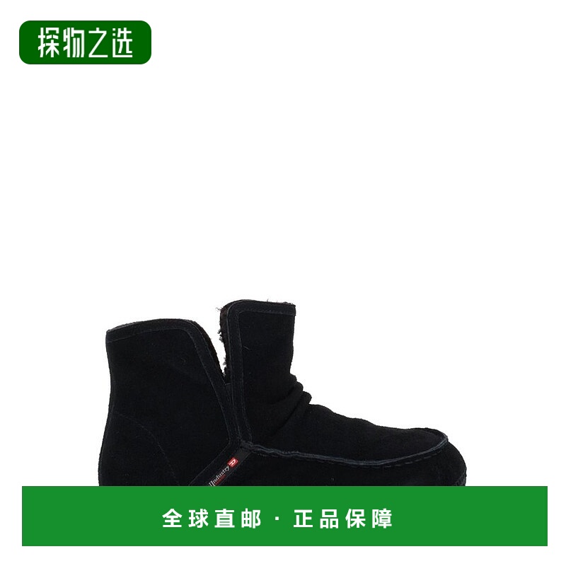 香港直邮Diesel 迪赛 男士 黑色 D-Lukas Akb 踝靴 Y03619P6898