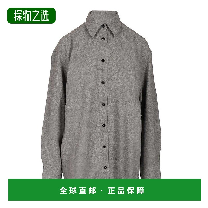 香港直邮toteme 女士 圖騰經典流蘇襯衫 254WRT0480FB0016