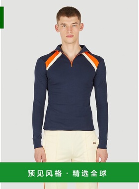 1h可退 香港直邮Wales Bonner 男士 Jazz 半拉链上衣 UA22JE10JE0