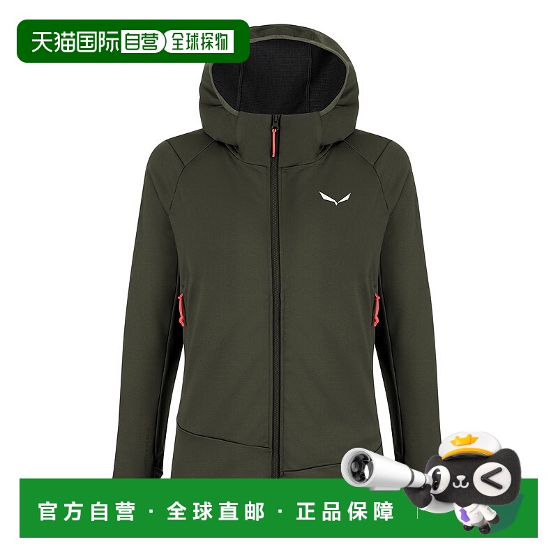 自营欧洲直邮Salewa沙乐华 Puez Polarlite 女士拉链连帽衫运动