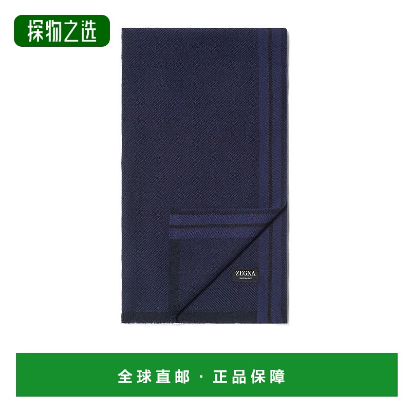 香港直邮Zegna 方形围巾 Z8L31SA828D羊毛