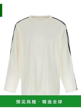 1h可退 香港直邮Y-3 男士T恤 JZ0635 AW2025 白色 长袖T恤