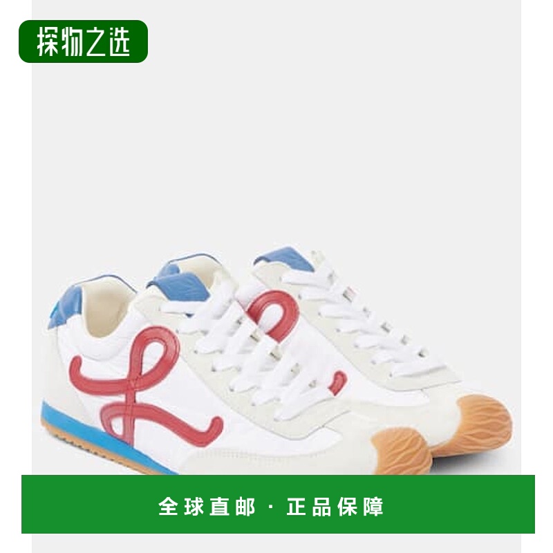 香港直邮LOEWE 罗意威 女士 Runner 2.0 芭蕾舞皮质运动鞋