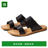 美国直邮 平底圆头真皮时尚 Born 1h可退 女士时装 凉鞋 舒适 百