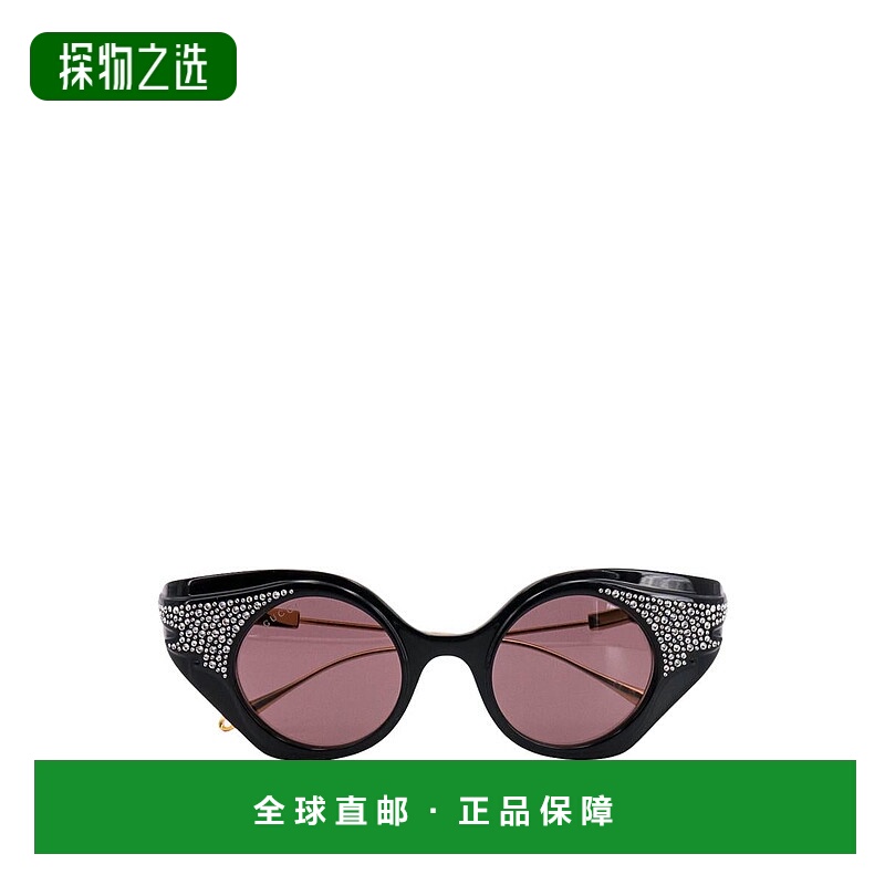 1h可退 欧洲直邮gucci 女士 太阳镜正品时尚舒适防紫外线显脸小高