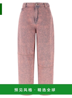 1h可退 香港直邮GANNI 女士牛仔裤 A110003405C SS2026 粉红色 'P