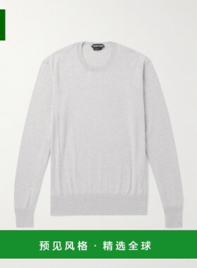 1h可退 香港直邮Tom Ford 汤姆·福特 男士 棉质毛衣 KCL011YMC02