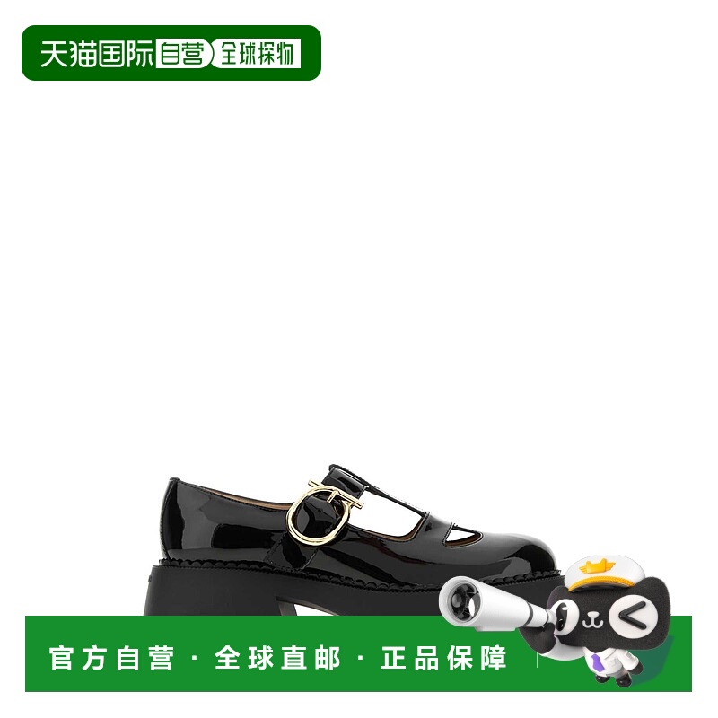 1h可退 香港直邮Salvatore Ferragamo 菲拉格慕 女士 Zoey 黑色皮