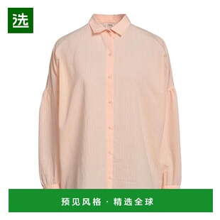 1h可退 【美国直邮】SESSUN 女士衬衫长袖条纹 时尚舒适 百搭休闲