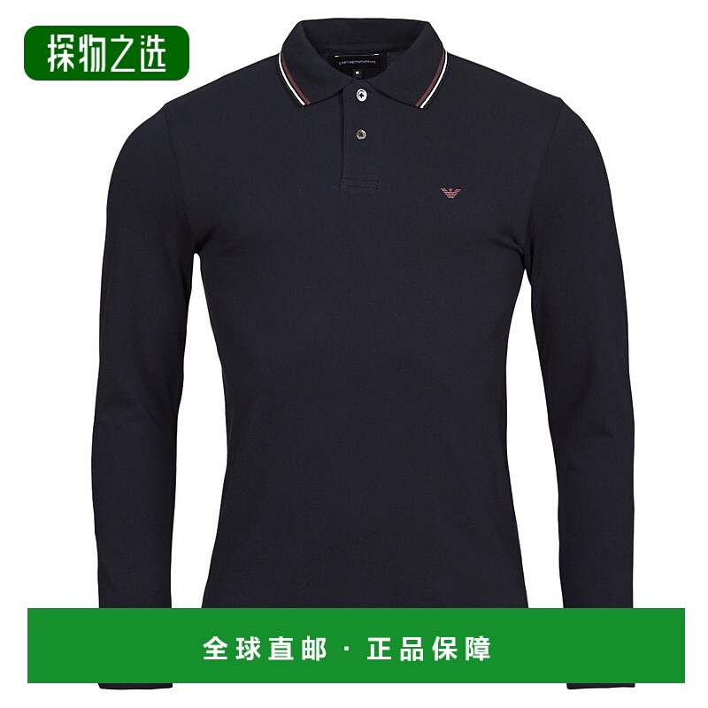 欧洲直邮Emporio Armani  8N1FB5 男士服装长袖polo衫 8N1FB5-1JP