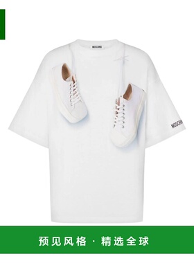 1h可退 香港直邮MOSCHINO 女士T恤 A072505411001 SS2026 白色 Mo