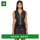 美国直邮 女装 OUR 1h可退 LEGACY 棕色Ripley真皮背心 皮衣