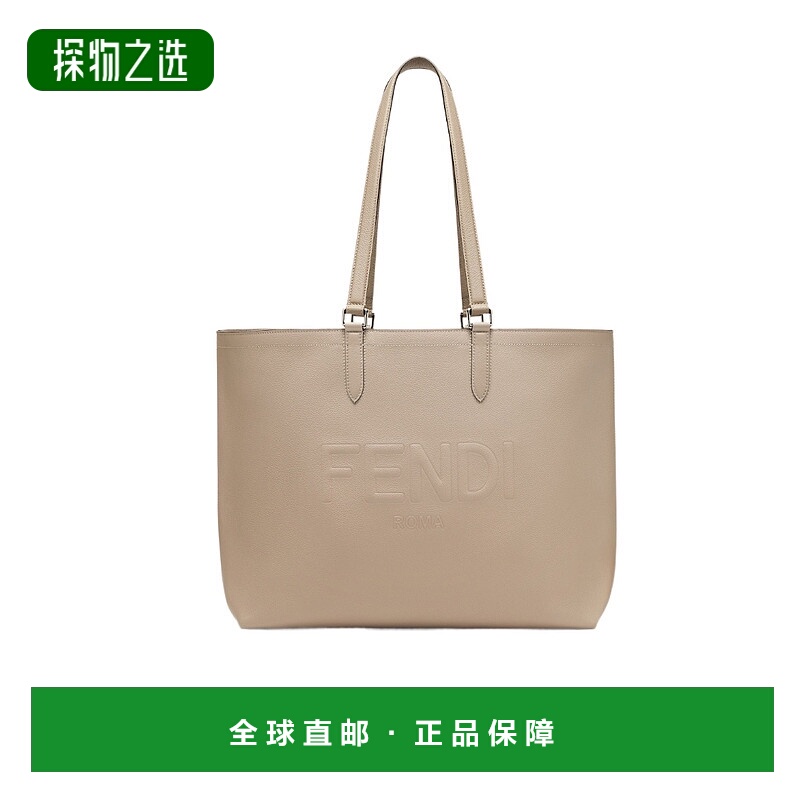 香港直邮Fendi Roma徽标图案手提包 7VA610ARD9托特包单肩包