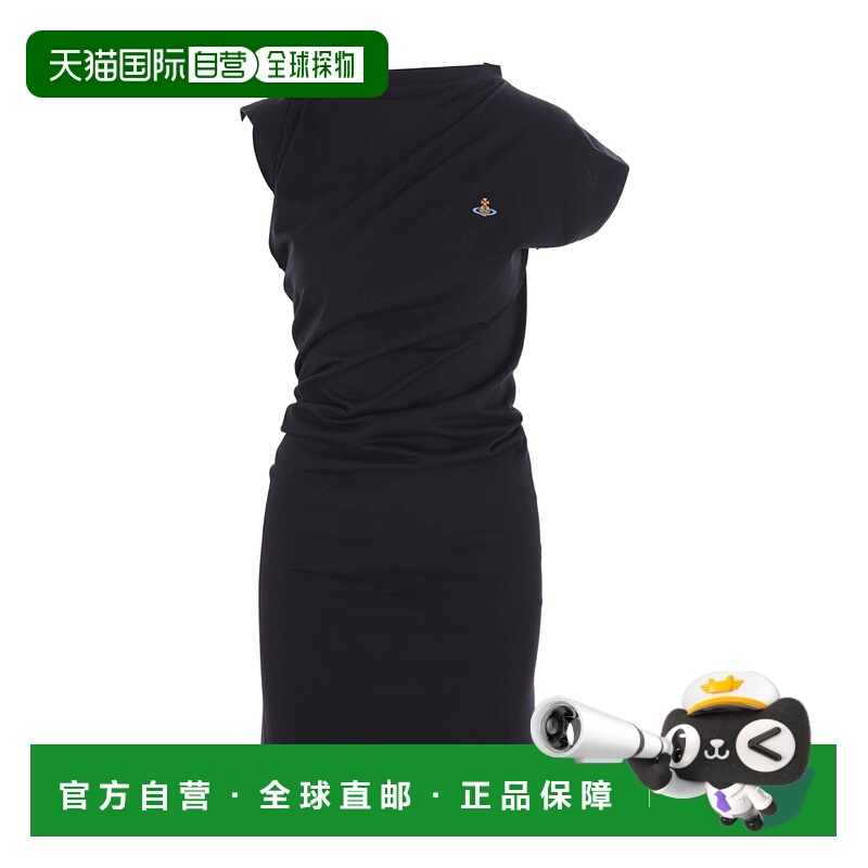 香港直邮Vivienne Westwood 不对称连衣裙 1601004WJ001M