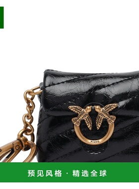 香港直邮PINKO 女士单肩包 105869A37OZ99Q CO 黑色 Airpods Love