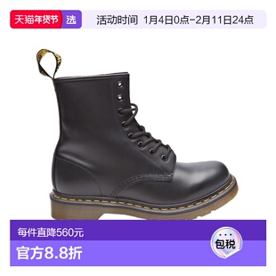 1h可退 香港直邮Dr. Martens 马丁大夫 女士 黑色靴子 1460118220