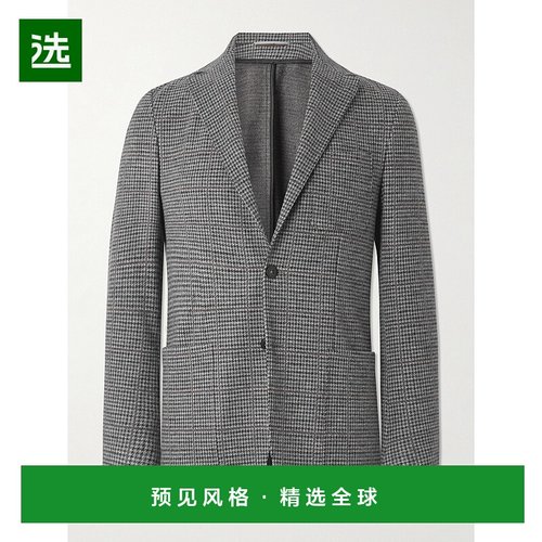 1h可退 香港直邮Canali 康钠丽 男士 Impeccabile Puppytooth 羊