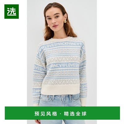 1h可退 香港直邮LOVESHACKFANCY 女士 Emberly 套头衫上衣