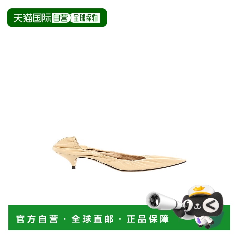 1h可退 香港直邮The Row 女士 黑色 Liisa 低跟鞋 F1542W2