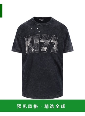 1h可退 香港直邮Dsquared2 二次方 男士 and Polos T恤灰色T恤 S7