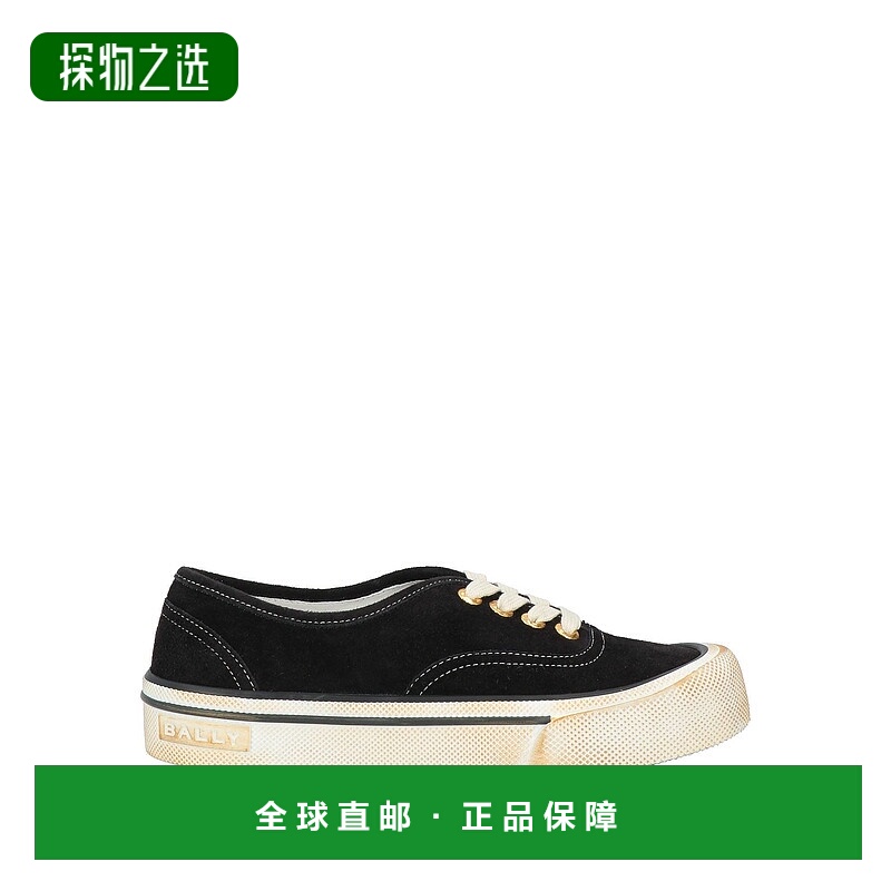 香港直邮Bally 巴利 女士 运动鞋 black黑色 舒适时尚