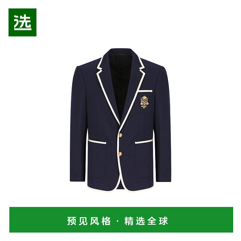 香港直邮1h可退 Celine 思琳 男士 翻领长袖西装外套 RV0LP092D
