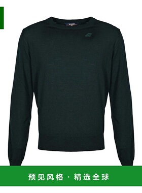 香港直邮K-WAY 男士户外T恤 K2142EW614 AW2025 绿色 Sebastien M