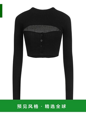 1h可退 香港直邮ANDREĀDAMO 女士 毛衣 black黑色 舒适时尚