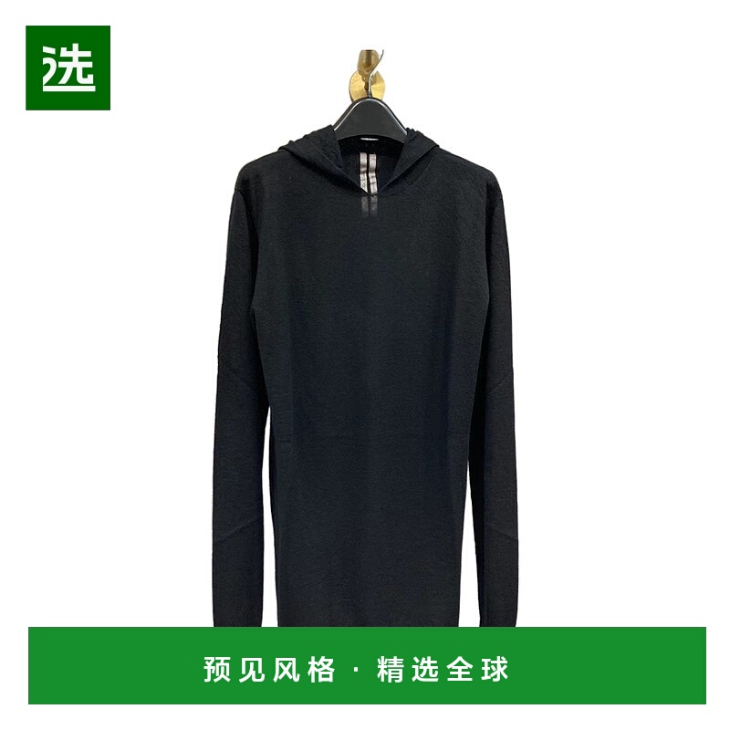 香港直邮Rick Owens 连帽针织衫 RU02C7623WS帽衫