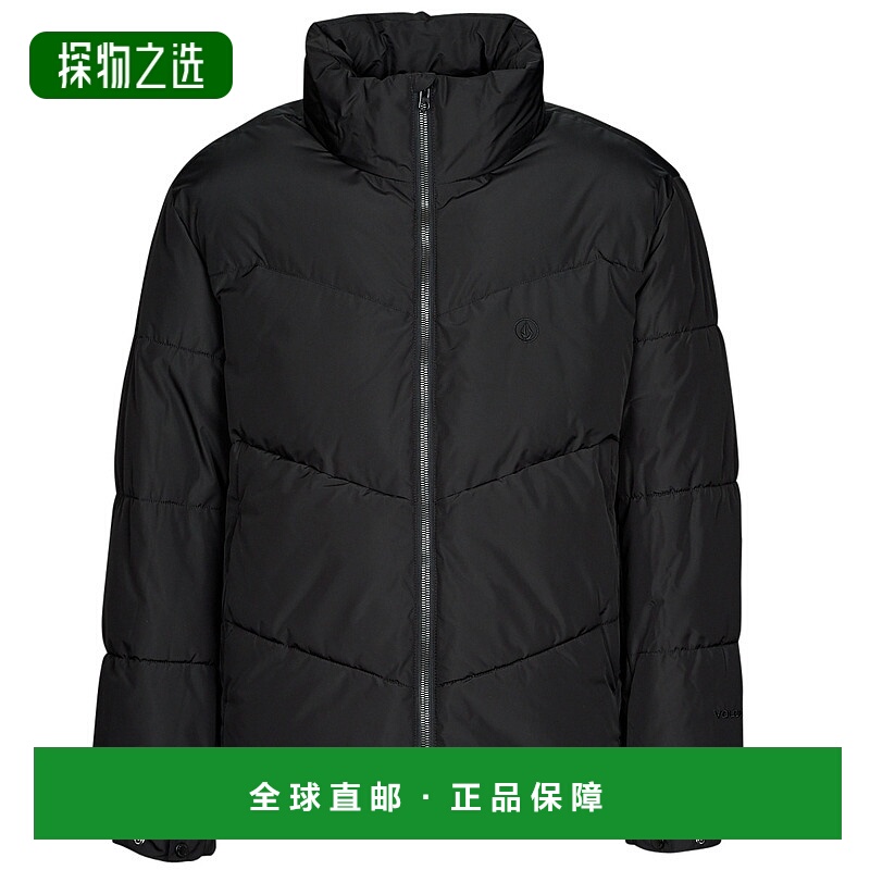 欧洲直邮Volcom 男士 GOLDSMOOTH JACKET 羽绒服 黑色高端流行休