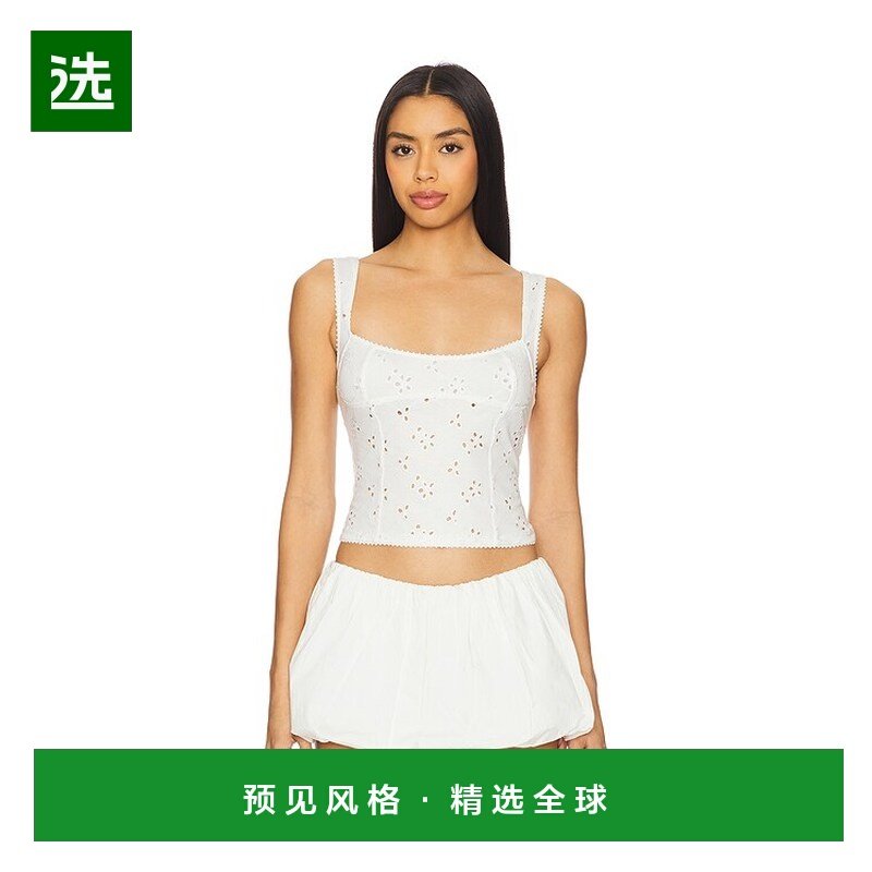 1h可退 香港直邮Free People 自由人 女士 Bloom 全网眼背心 FP12,女装/女士精品,背心吊带,淘宝优惠券,粉丝福利购,淘宝优惠卷