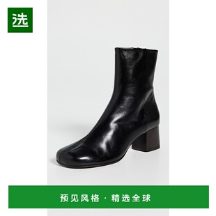 1h可退 香港直邮Lemaire 女士 Anatomic 靴子 black黑色 舒适时尚