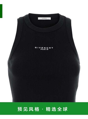 香港直邮GIVENCHY 女士背心吊带 BW70FNP7BR001 SS2026 黑色 COTT