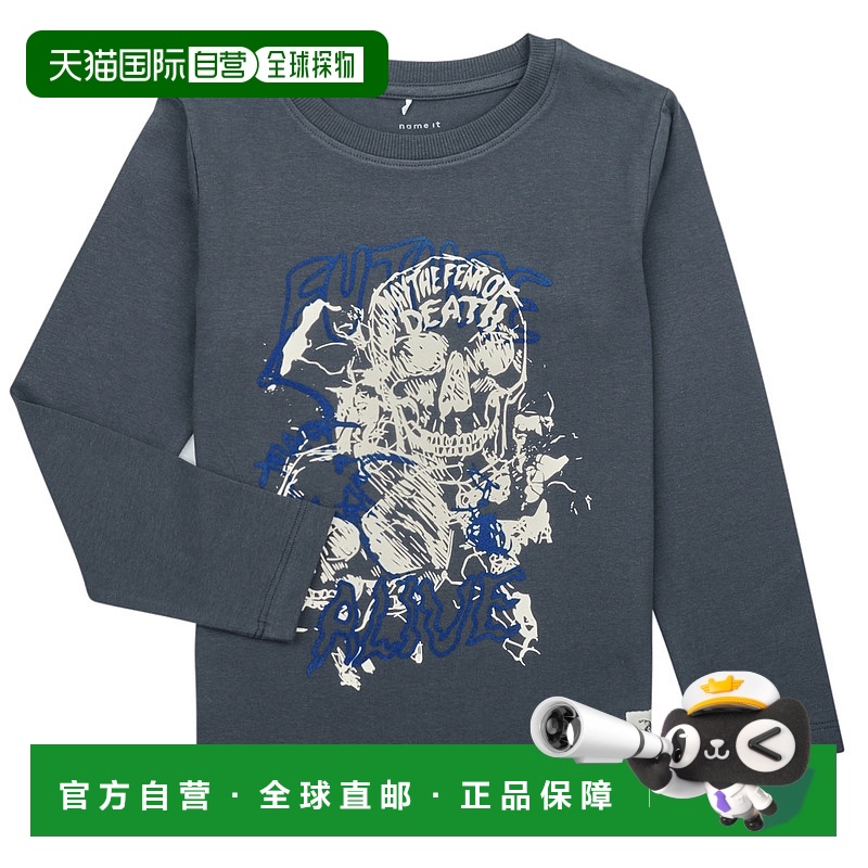 欧洲直邮Name It  男童装 秋冬 长袖T恤 NKMNILIKO LS TOP BOX