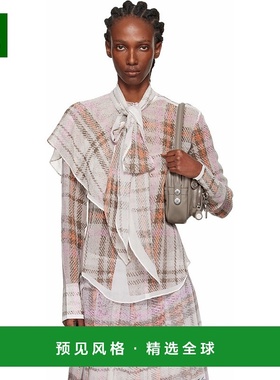 1h可退 香港直邮Acne Studios 艾克妮 女士 灰色 & 粉色 Printed