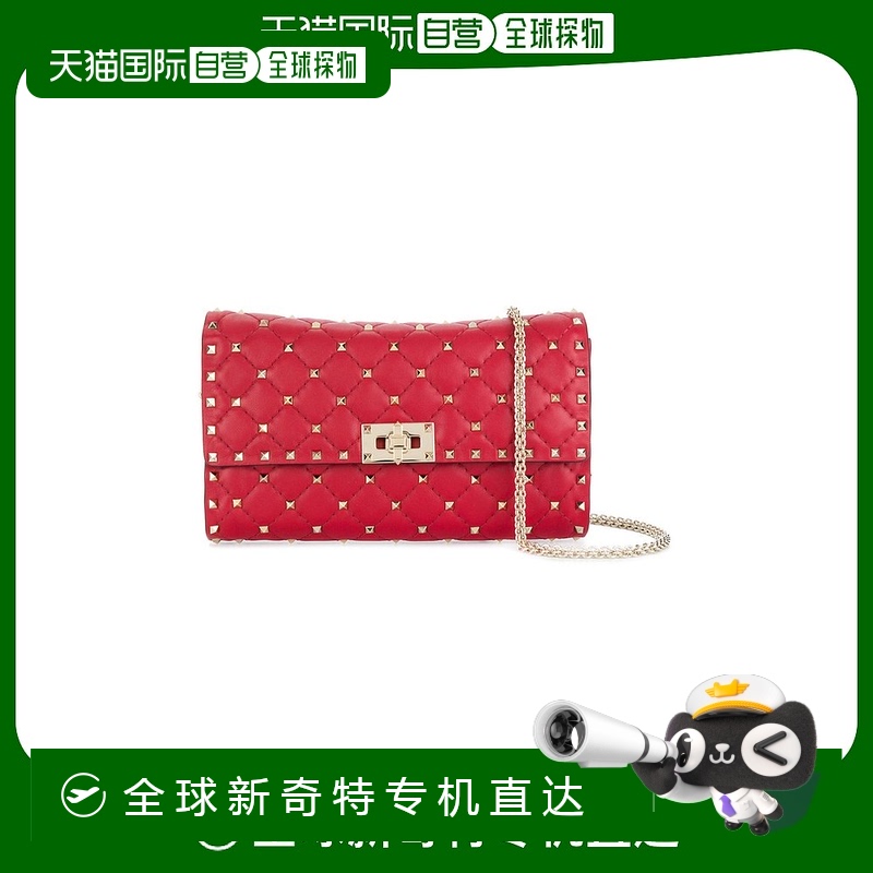 【99新未使用】香港直邮Valentino 铆钉单肩包 QW1B