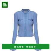 香港直邮SELF PORTRAIT 女士针织衫 1h可退 RS26555CBL0BLUE SS20
