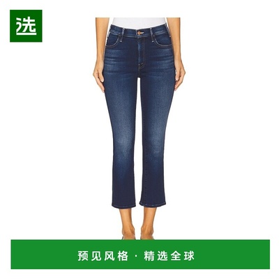 1h可退 香港直邮mother 女士 Lil' Hustler 小号及踝牛仔裤 P3071