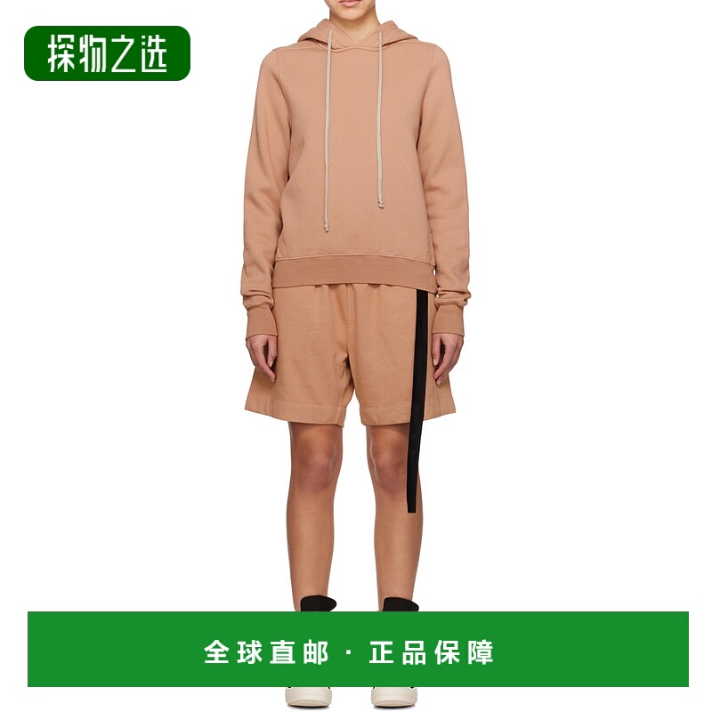 香港直邮Rick Owens Drkshdw 抽绳兜帽卫衣 DS01D1245F