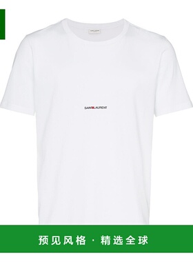 1h可退 欧洲直邮saint laurent男士T恤舒适透气休闲百搭464572YB2
