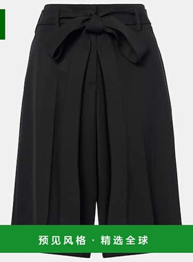 1h可退 香港直邮Valentino 华伦天奴 女士 sablé Bermuda 初剪羊