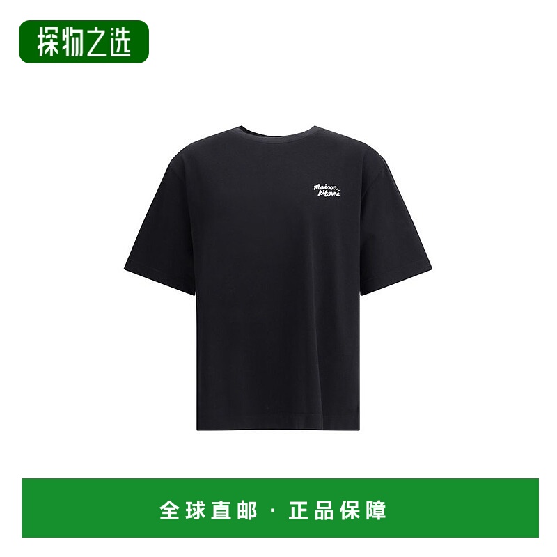 香港直邮MAISON KITSUNE 男士 手寫超大T卹 PM00110KJ0119