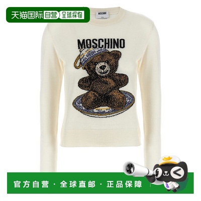 1h可退 香港直邮Moschino 莫斯奇诺 女士 'Teddy' 毛衣 V09365500