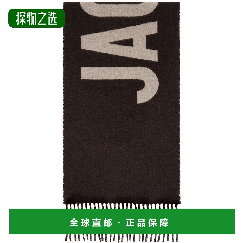 香港直邮Jacquemus 女士 棕色 The 围巾 22HACU00435AOT4001羊毛