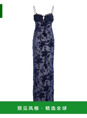 1h可退 香港直邮RODARTE 女士 Devoré 花朵吊带连衣裙(独家发售)