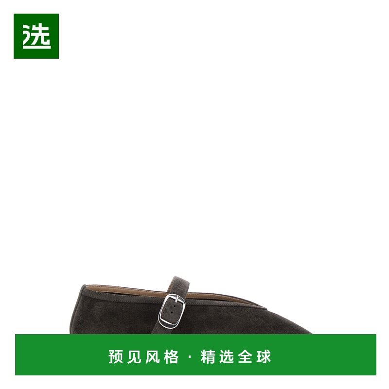 1h可退 香港直邮Le Monde Beryl 女士 Closure 黑色带扣带子绒面,女鞋,浅口单鞋,淘宝优惠券,粉丝福利购,淘宝优惠卷